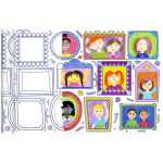 Graffy Roll, Bilderrahmen