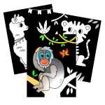 Graffy Black, Tiere der Welt