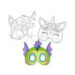 Graffy Pop Mask Fabeltiere