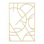 Set aus 5 Bilderrahmen Geometrisch