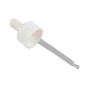 3 Pipettenaufsätze aus Glas