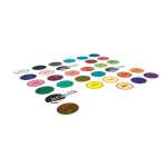 Farbtafel für Arasilk 55x55cm