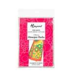 100% Seidenschal 180x43 Flowerpower