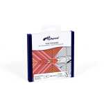 Schal 100 % Seide 180x43 Dreieck