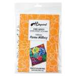 Kissen 100% Seide 40x40cm Sukkulent