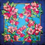 Seidentuch 100% 90x90cm Ayva