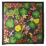 Quadrat 100% Seide 90x90 Jap Becken