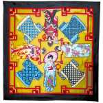 Seidentuch 100% 90x90cm Geishas
