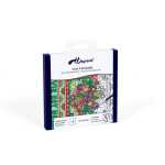 CARRÉ 100 %Seide 45x45 en fleurs