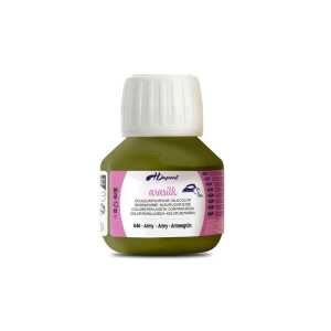 Arasilk 50ml Seidenfarbe Armeegrün