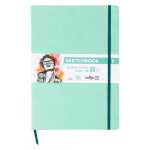 DFY Skizzenb A4 80Bl 140 g Wassergn