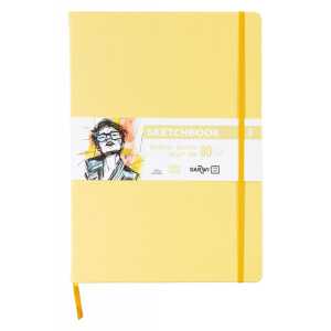 DFY Skizzenb A4 80Bl 140 g Hellgelb