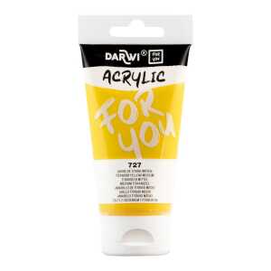 DFY Acrylfarb Titangelb mittel 75ml