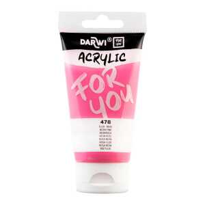 DFY Acrylfarbe Neon Rosa 75 ml