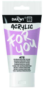 DFY Acryl Quinacridon rosa 75ml