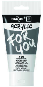 DFY Acryl Neutralgrau 75ml