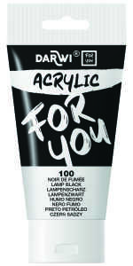 DFY Acryl Rauchschwarz 75ml