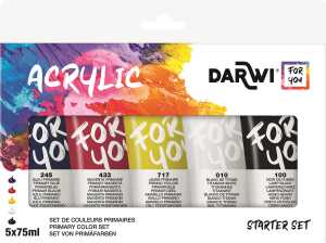 DFY Set Acryls primär - 5 x 75ml