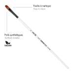 DFY Filbertpinsel 6,7 mm T 6