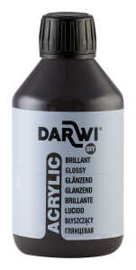 DARWI ACRYLglänzend 250ML Dunkelbra