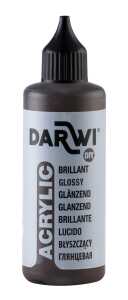 DARWI ACRYL glänzend 80ML Dunkelbra