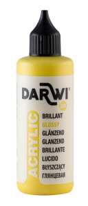 DARWI ACRYL glänzend 80ML Dunkelgel