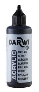 DARWI ACRYL glänzend 80ML schwarz