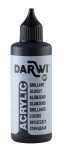 DARWI ACRYL glänzend 80ML schwarz