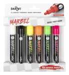 Marbel Set 6 4mm Fluo Sortiment
