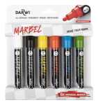 Marbel 6er Set 4mm Primär Sortiment