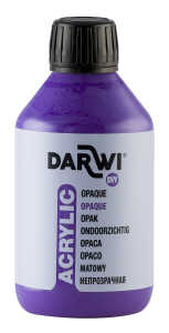 DARWI ACRYL OPAK 250ML Violett