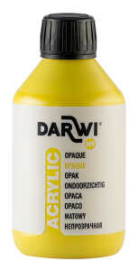 DARWI ACRYL OPAK 250ML Dunkelgelb