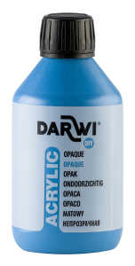 DARWI ACRYL OPAK 250ML Hellblau