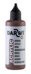 DARWI ACRYL OPAK 80ML Dunkelbraun