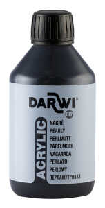 DARWI ACRYL Perlmut 250ML schwarz