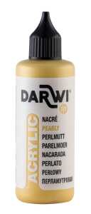 DARWI ACRYL Perlmut 80ML Goldgelb