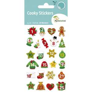 Cooky 7,5 x 12 Adventskalender Nr.