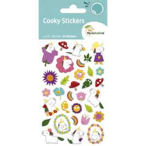 Cooky 7,5 x 12 cm Einhorn Natur