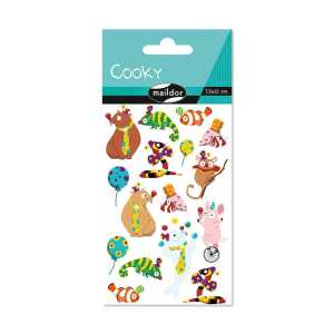 Cooky 1 Stickerbg 7,5x12 Clowns