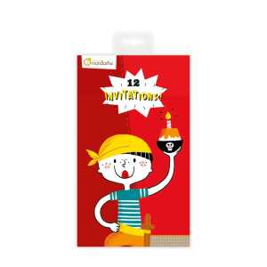 Einladungskarten, Piraten