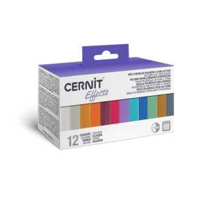 Cernit 12 Miniblöcke 25g Effekte