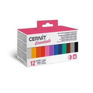 Cernit 12 Miniblöcke 25g Basic