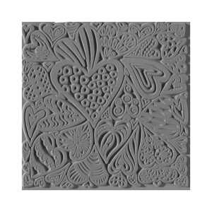 CERNIT TEXTURMATTE 9 X 9 CM HEARTS