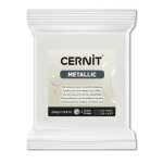 CERNIT METALLIC 250 G PERLWEISS