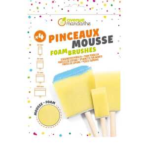 Schaumstoffpinsel 4 Grössen