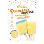 Schaumstoffpinsel 4 Grössen