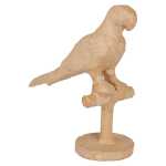 Pappmache Papagei 6x13