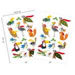 Dreamy 6 Stickerbg Supertiere