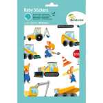 Baby Baustelle 6 Stickerbg 14,8x21