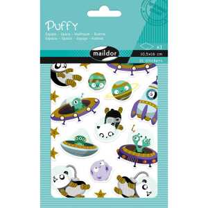 Puffy 1 Stickerbg 10,5x16 Weltraum